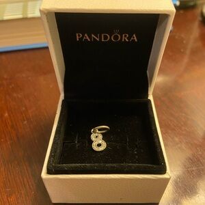 Pandora charm rhinestone #8